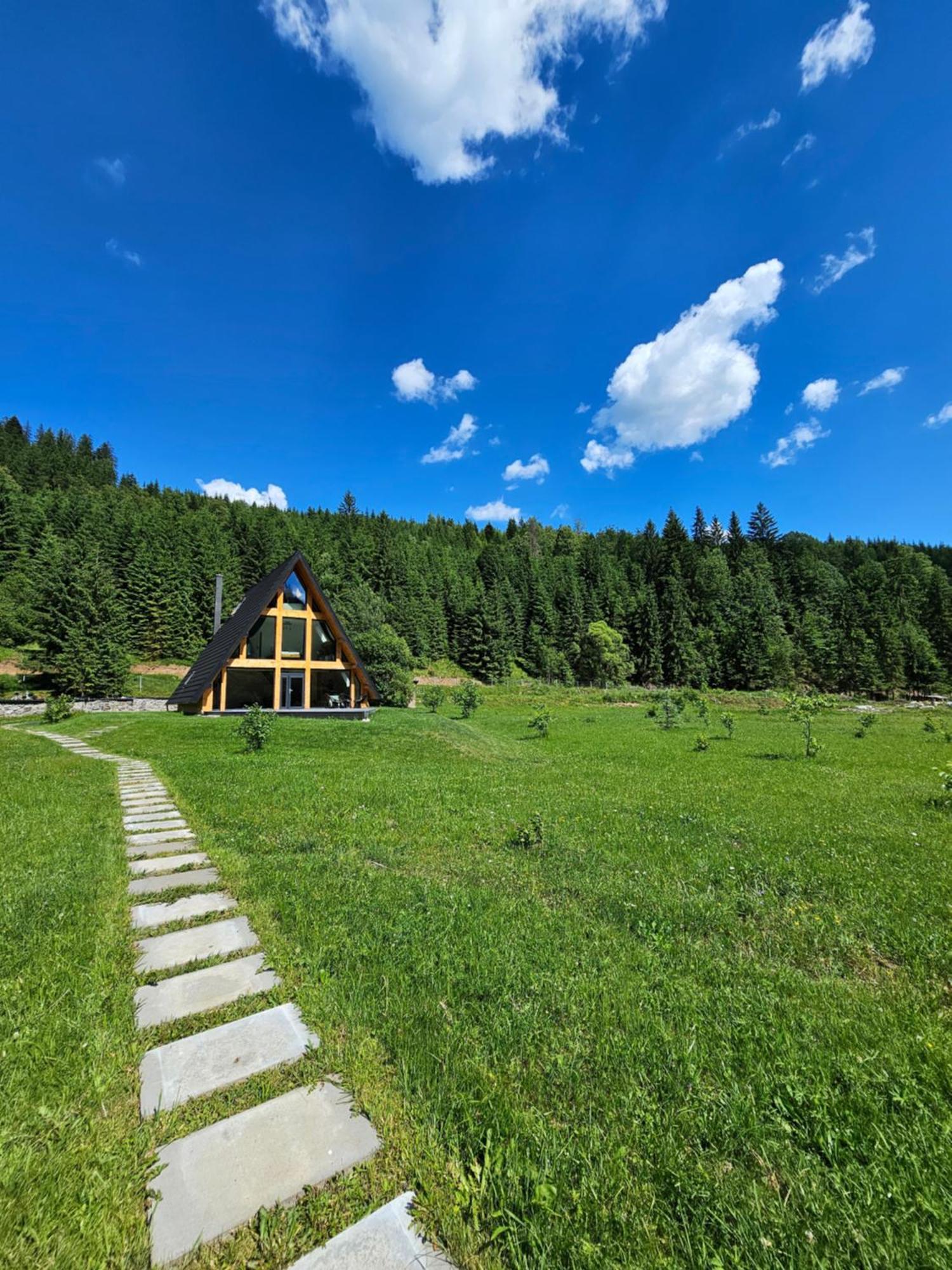 Cabana Cozy Cabin A Frame Toplita  Exterior photo