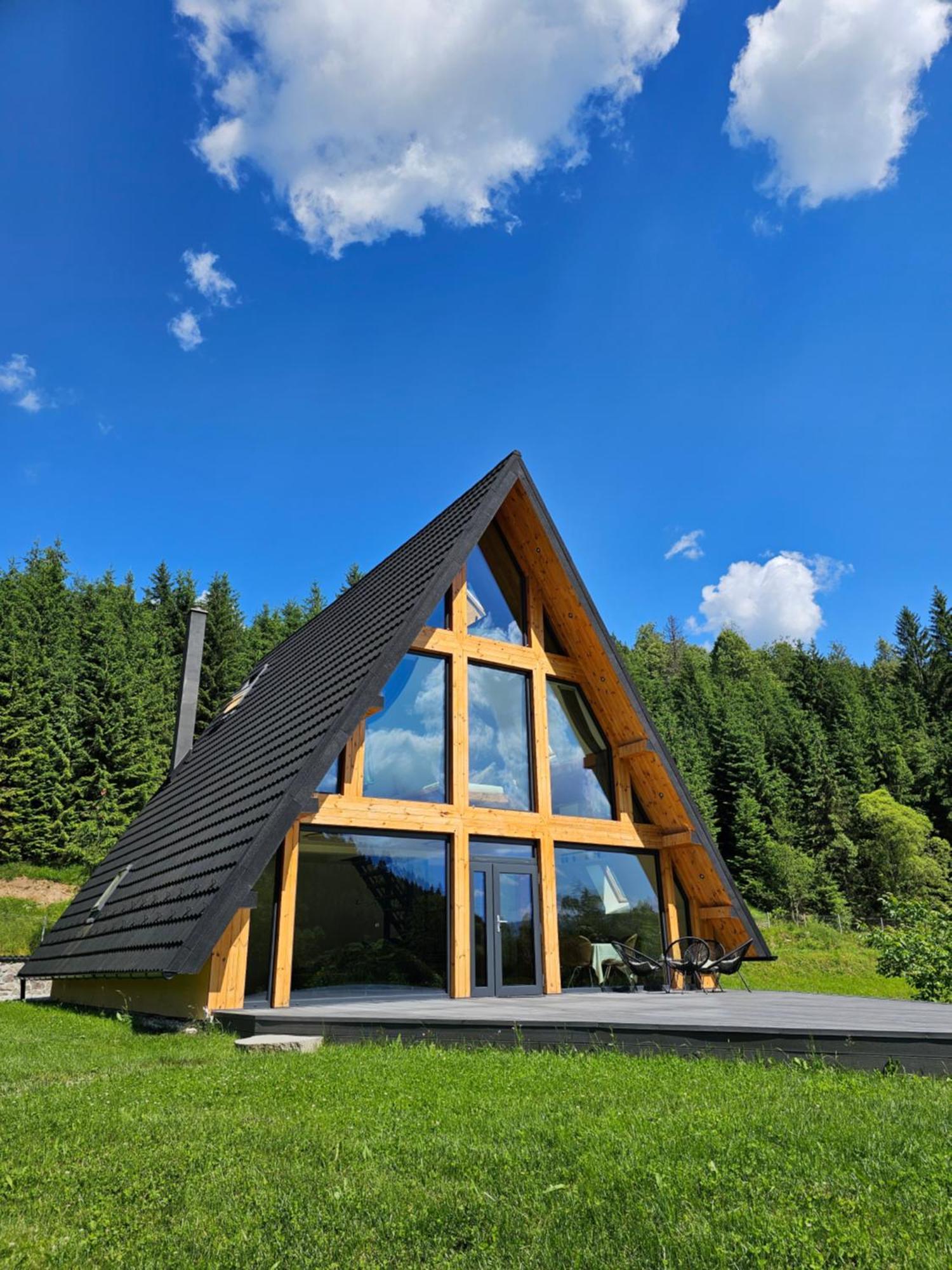 Cabana Cozy Cabin A Frame Toplita  Exterior photo